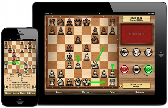 Chess Tiger Lite is one of the Best Chess Apps for iPhone.