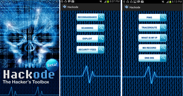 Hackode is Top Hacking Apps for Android Phones without Root.