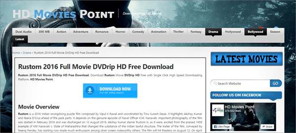 HD Movies Point is best Sites Like FMovies to Download Movies and TV Shows.