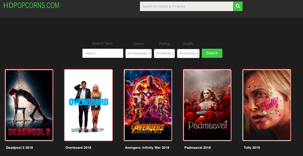 HD Popcorns is best Sites Like FMovies to Download Movies and TV Shows.