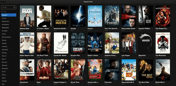 Popcorn Time is Best Free Movie Streaming Sites like Pubfilm.