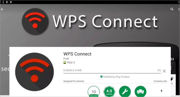 WPS Connect is Top Hacking Apps for Android Phones without Root.