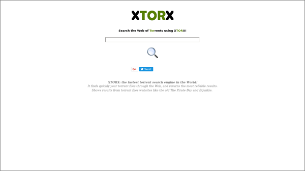 Xtorx is one of the Best Torrent Search Engine Sites.