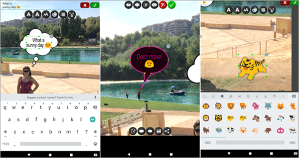 how to add text to photos in google photos