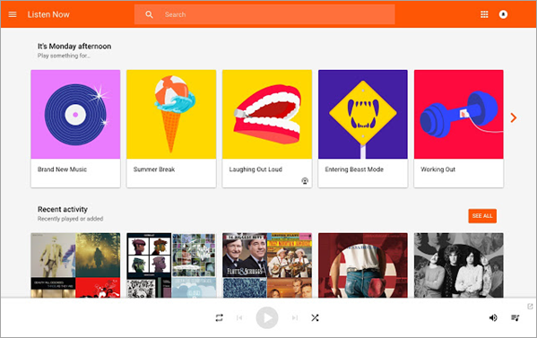 Transfer Music Android to Android using Google Play Music