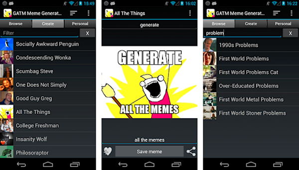 GATM Meme Generator is best Meme Generator Apps for Android Phone.