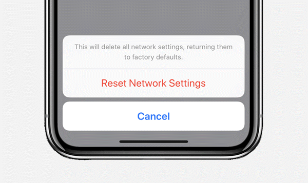 How to Reset Network Settings on iPhone X