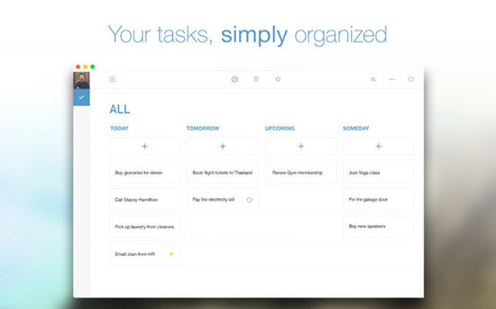 Any.do is one of the best To-do List Apps on Mac.