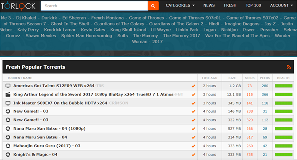 Torlock is one of the Best Alternative Websites to TorrentKing.