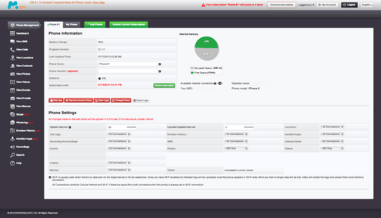 Using mSpy to Track the Instagram Password of Your Target Account