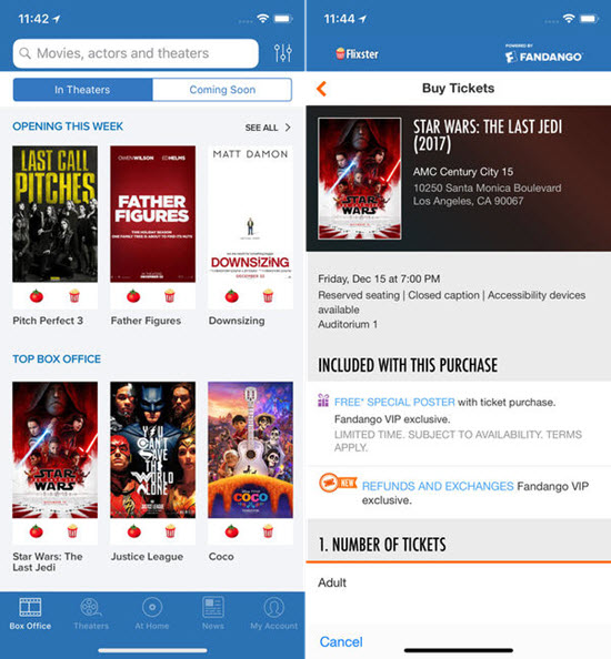 Motion Pictures by Flixster is Best Apps for iphone to Stream & Download Movies.