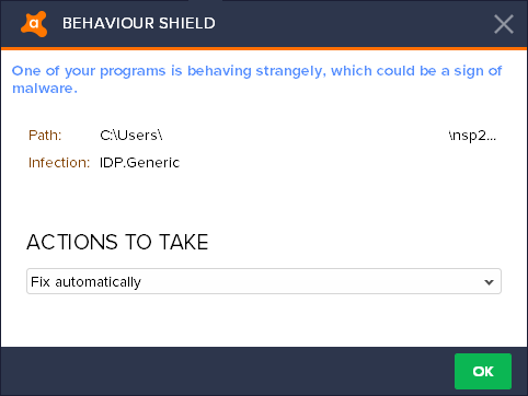 avast virus has been detected sound