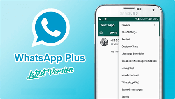 Using WhatsApp Plus to Schedule WhatsApp Messages On Android.