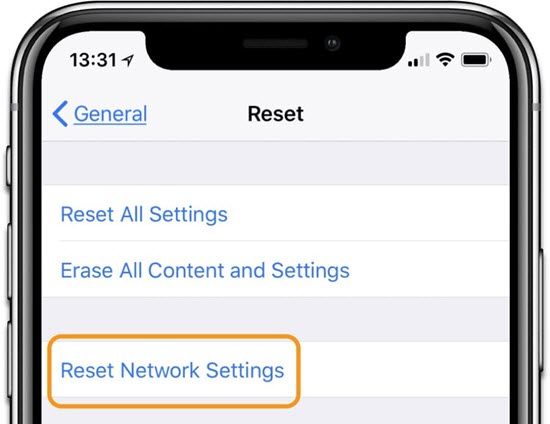 How To Reset Your iPhone's Network Settings
