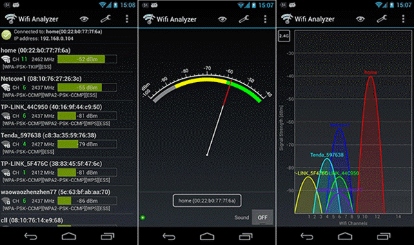 Wifi Analyzer is one of the best WiFi Hacker Apps for Android.