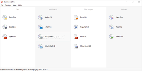 BurnAware Free is one of the bop best Free DVD Burning Software.