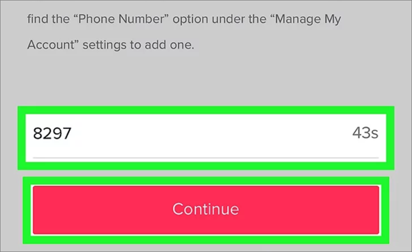 How to add a phone number to a TikTik account.