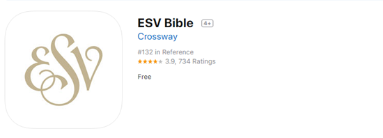 ESV Bible is one of the best Offline & Free Bile Apps for iPhone.