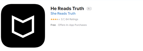 He Reads Truth or She Reads Truth is one of the best Offline & Free Bile Apps for iPhone.