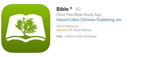 Bible+ by Olive Tree is one of the best Offline & Free Bile Apps for iPhone.