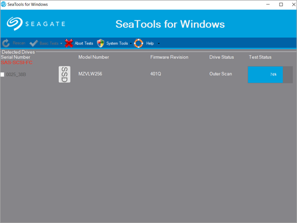 SeaTools by Seagate is one of the best bad Sector Repair Software for Free.