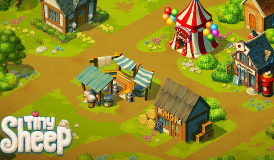 Tiny Sheep is one of the best Pets Apps Matching My Talking Tom for iPhone.