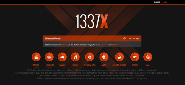1337X is one of the best game torrenting sites to download games.