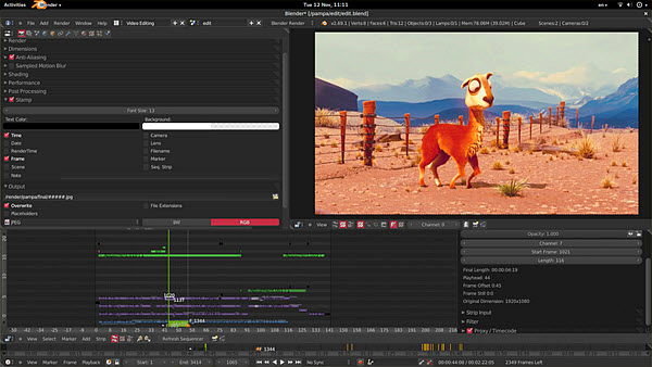 Using Blender to edit YouTube videos easily.