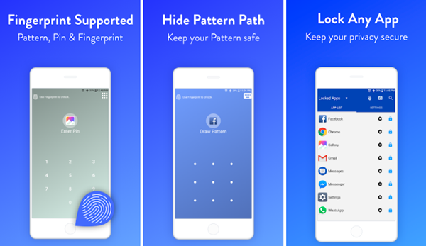 AppLock: Fingerprint and Pin is one of the top Fingerprint Lock Screen Apps For Android Phones.