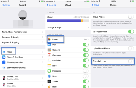 How to Use iCloud Photo Sharing