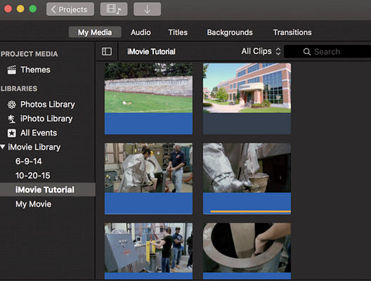 Using iMovie to edit YouTube videos easily.