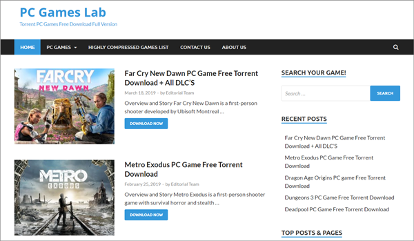 PCGameLab - PC Games Free Download - Direct & Torrent Links