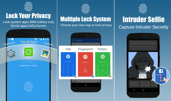 App Lock - Real Fingerprint, Pattern, and Password is one of the top Fingerprint Lock Screen Apps For Android Phones.