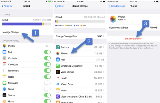 What to do When the iCloud is Running Out of Storage