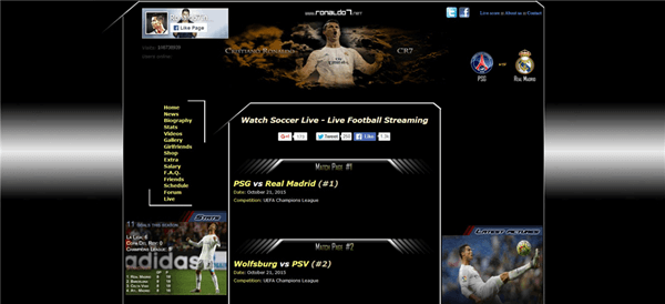 soccer streaming websites