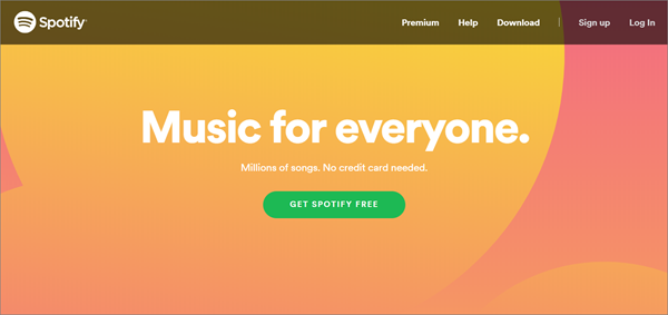 Spotify is one of the top best alternatives to MusicPleer.