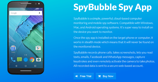 SpyBubble is one of the top WhatsApp Hacker Apps.