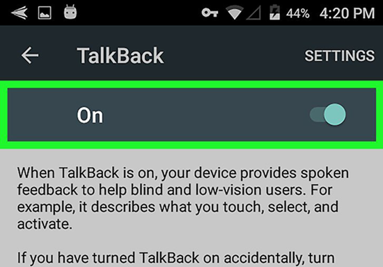 How To Use Text-To-Speech On Talkback