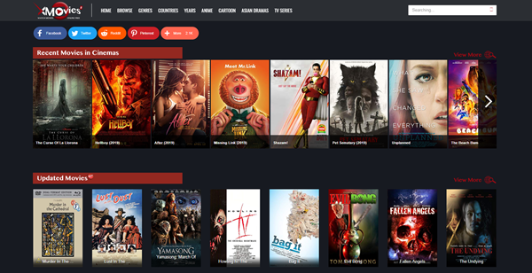 xMovies8 es una de las mejores Alternativas a Megashare para Ver películas.