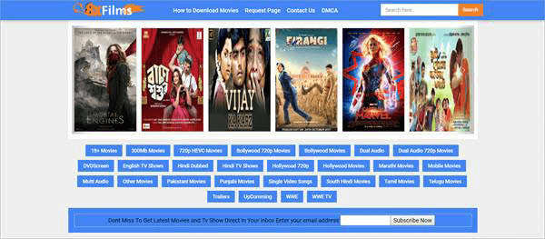 8XFilms is one of the best alternative sites similar to FilmLinks4U.