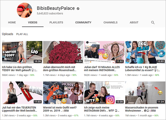 BibisBeautyPalace is one of the top best beauty gurus and makeup artists on YouTube.