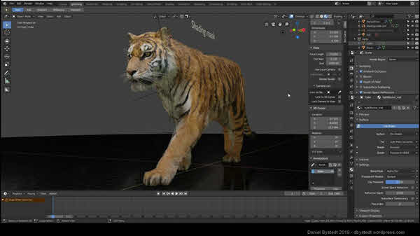 Blender is one of the best visual effects video makers.