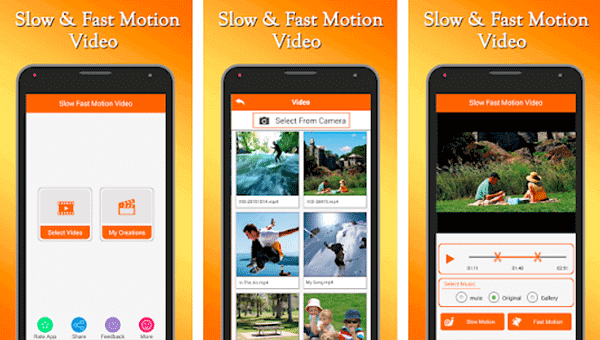 Fast and Slow Motion Video Tool is one of the top slow motion video and camera Apps for Android.