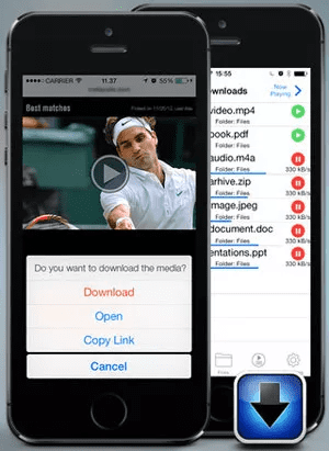 iDownloader is one of the best free video downloader Apps for iPhone.