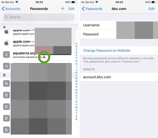 How to Recognize and Replace Reused Password