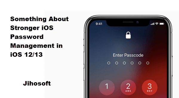 Manage Strong Passwords on iPhone
