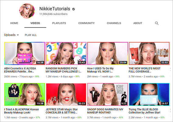 NikkieTutorials is one of the top best beauty gurus and makeup artists on YouTube.