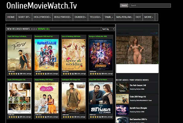 OnlineMovieWatch is one of the best sites Like Todaypk movies to watch & download movies.