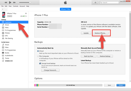 How to Factory Reset iPhone with iTunes
