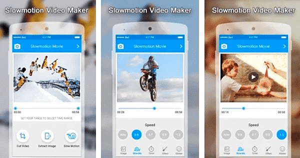 Slow Motion Video Maker is one of the top slow motion video and camera Apps for Android.